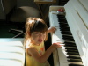 Amelia at the piano 8-4-07